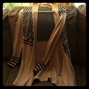 Cardigan sweater petite large